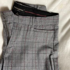 Black and white women dress pants
